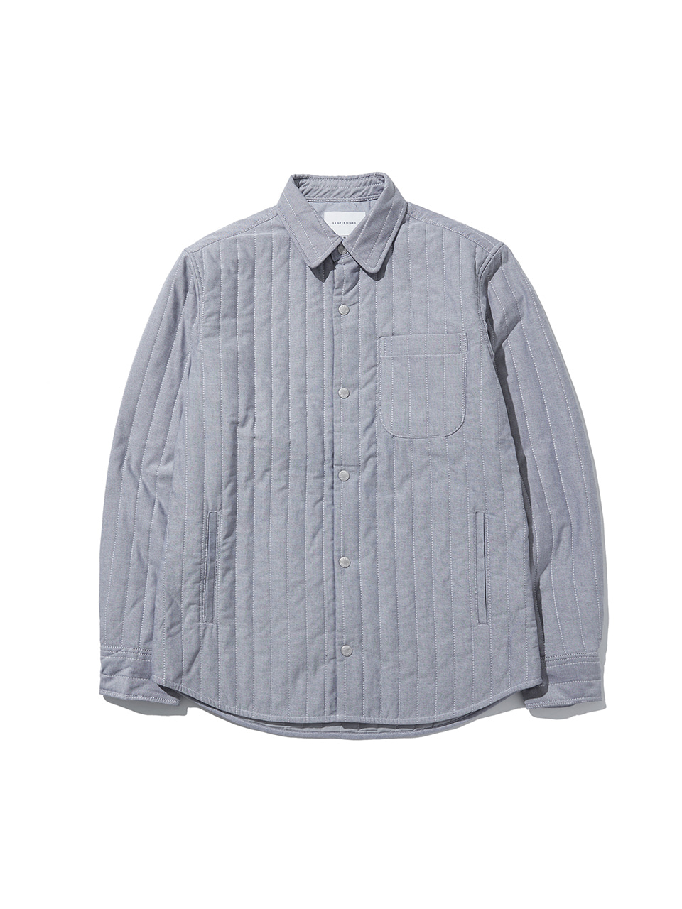 QUILTED SHIRTS - POCKET- (5 color)